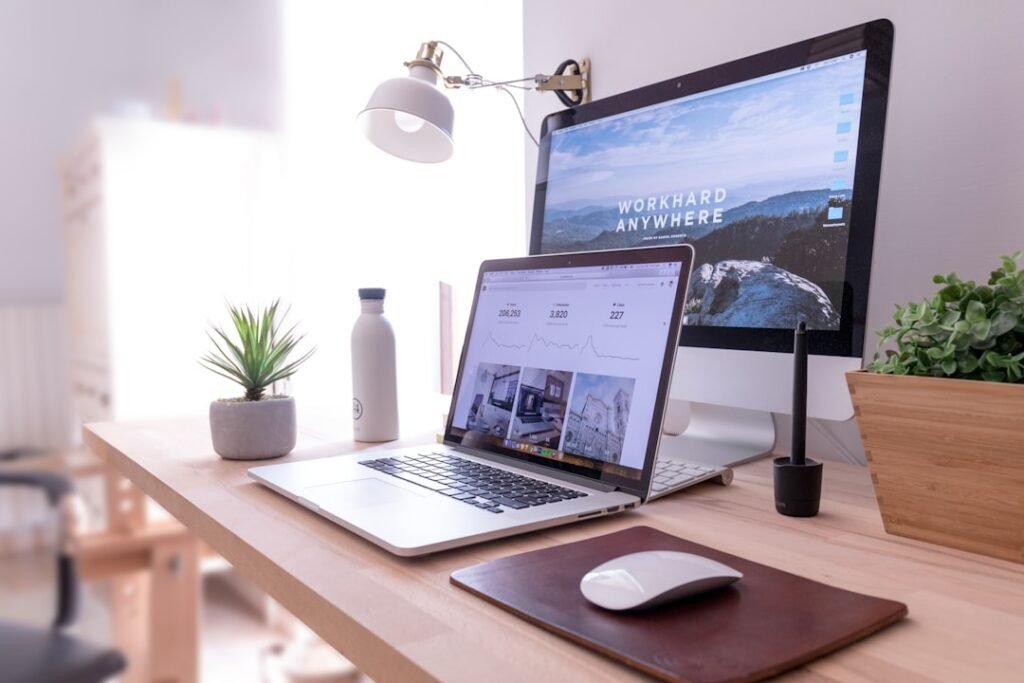 Beispiel für modernes Website-Design